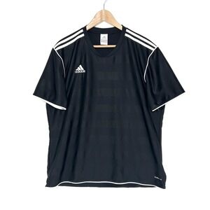 Adidas Men's Climalite Jersey Men's XL Blank Black White Soccer Football